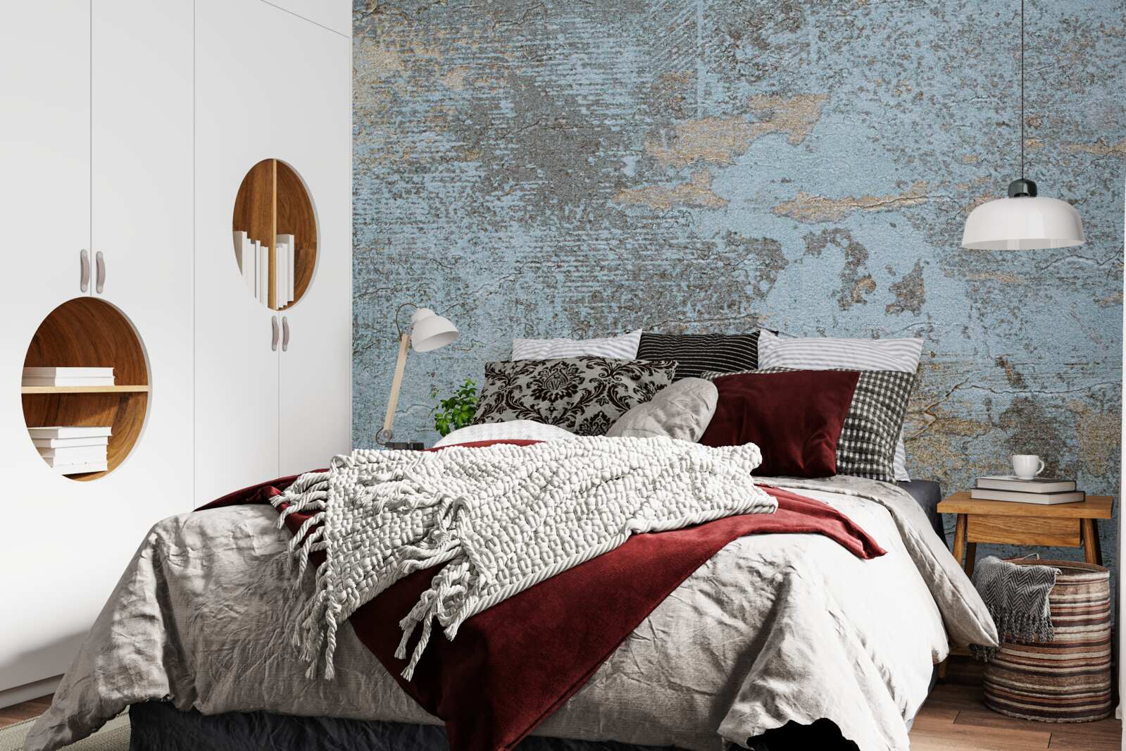 Фотошпалери старовинна структура фарби