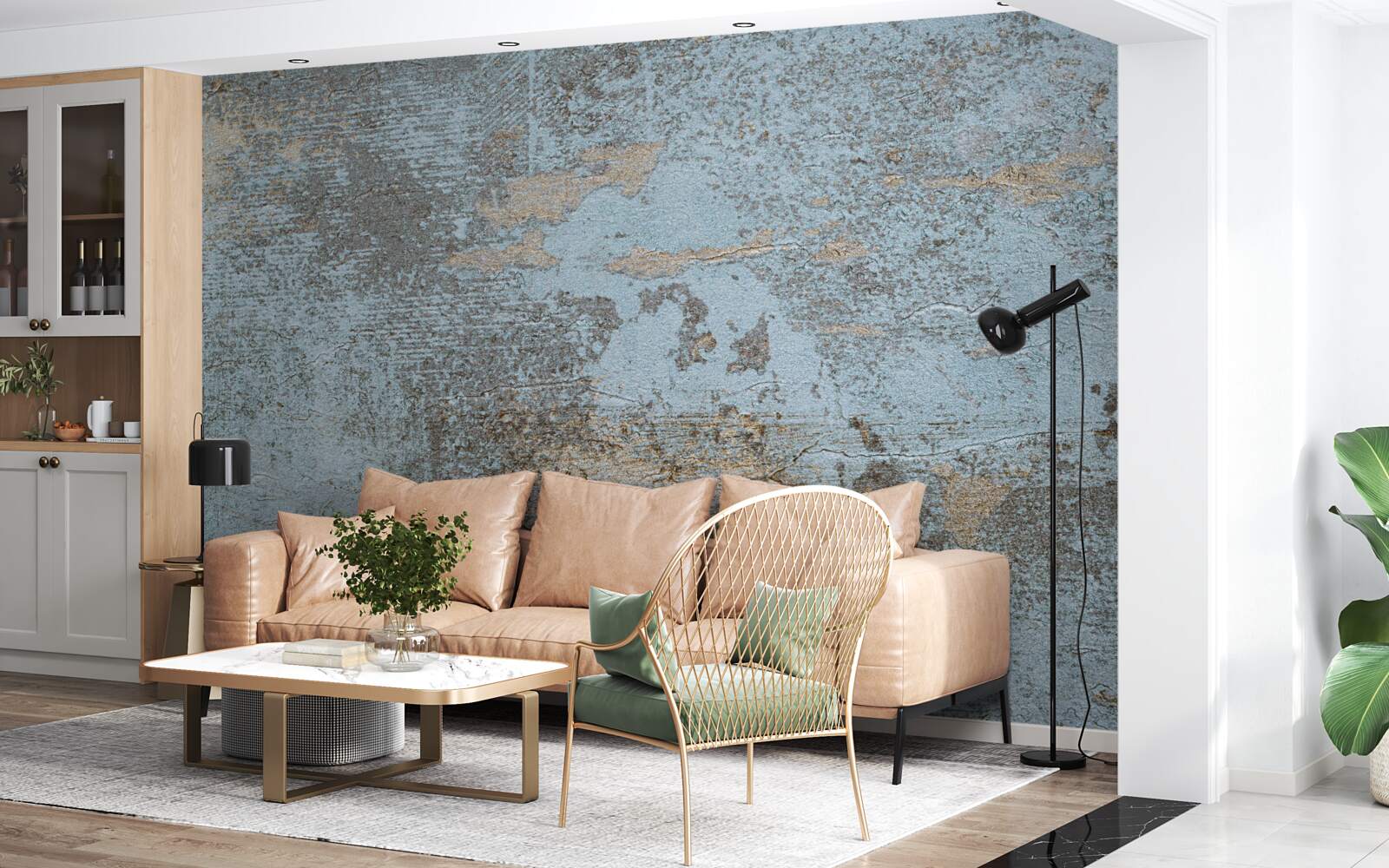 Фотошпалери старовинна структура фарби