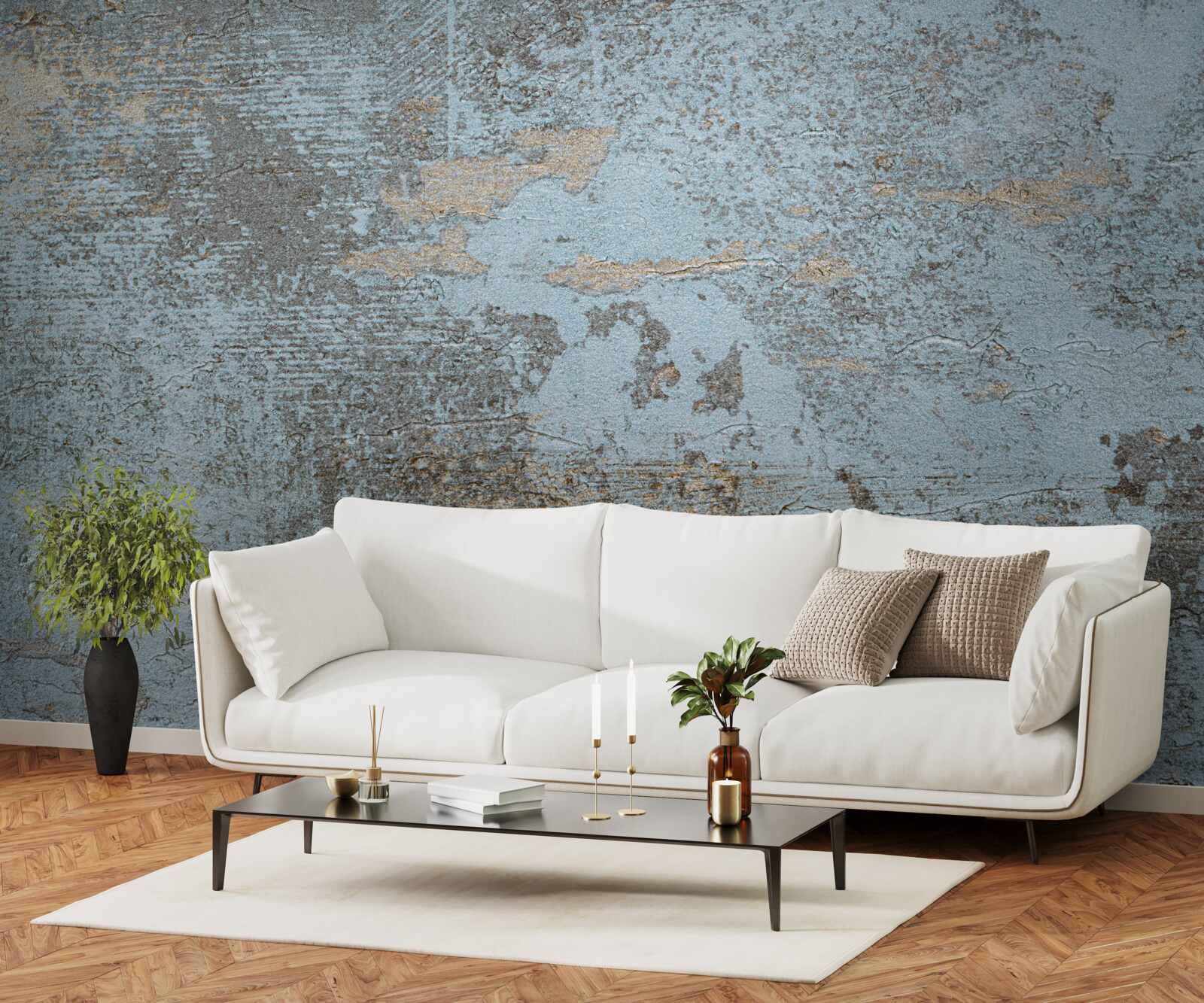 Фотошпалери старовинна структура фарби