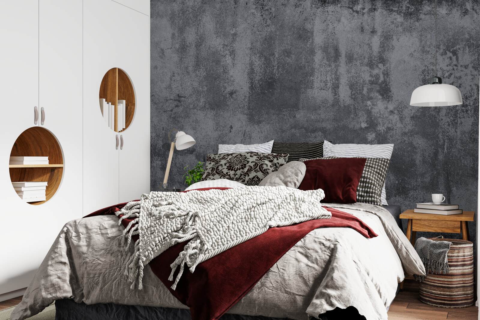 Фотошпалери текстура стін дуже темна