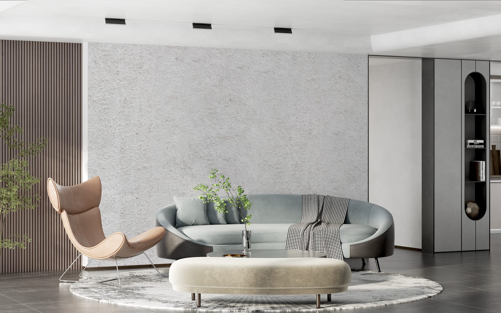 Фотошпалери світло-сірий тон