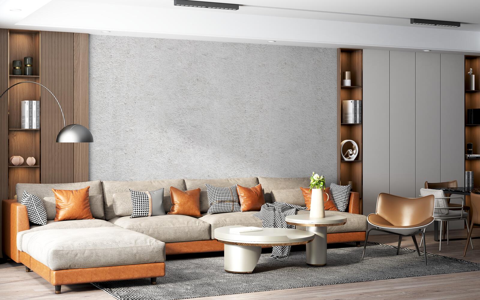 Фотошпалери світло-сірий тон