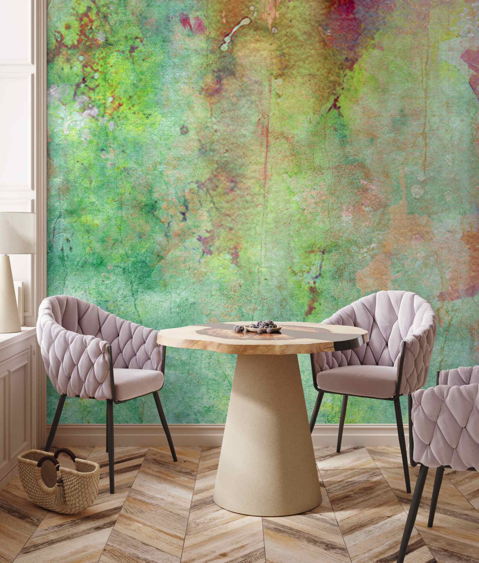 Фотошпалери ніжний абстрактний живопис