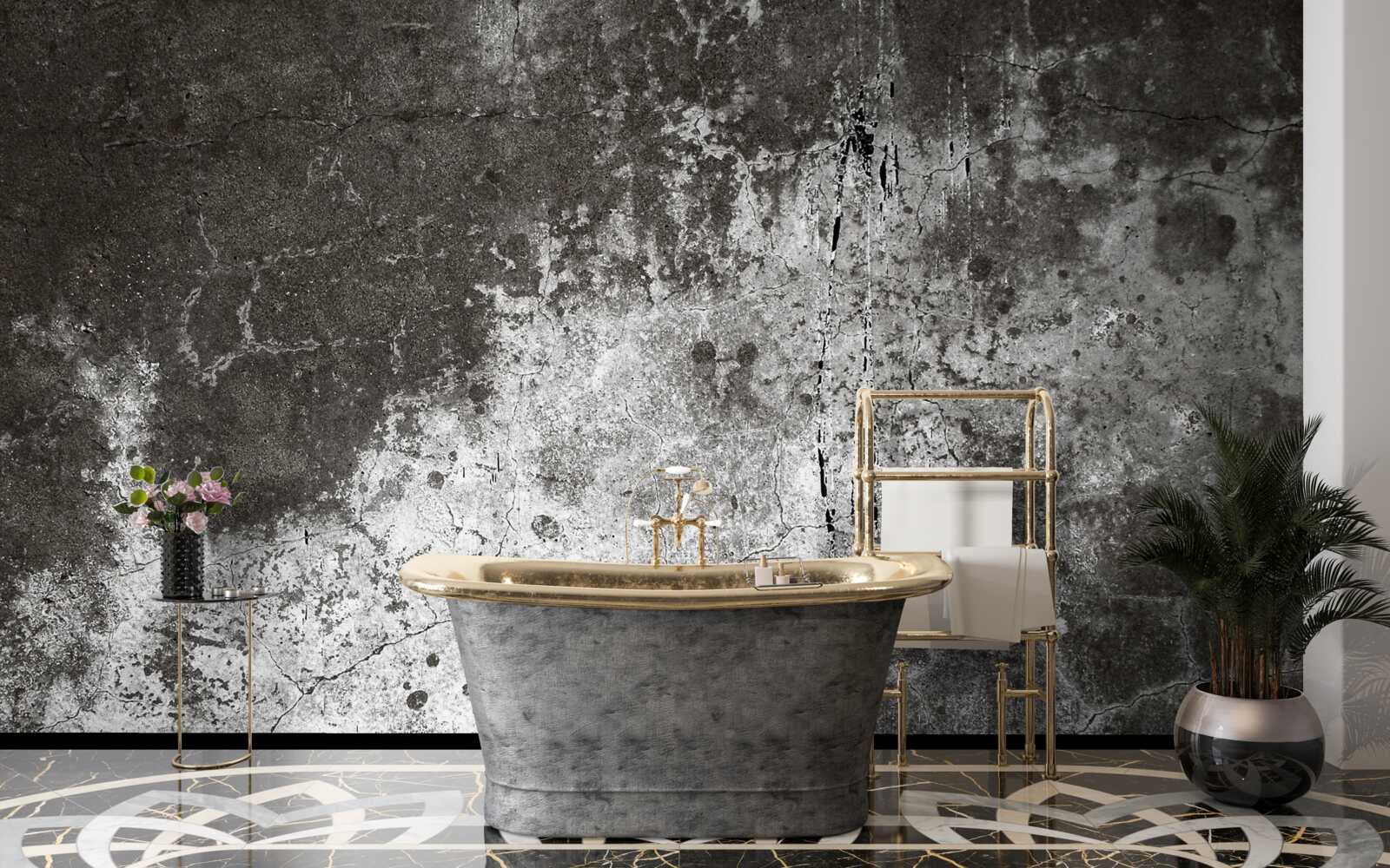 Фотошпалери цементне тло в стилі гранж