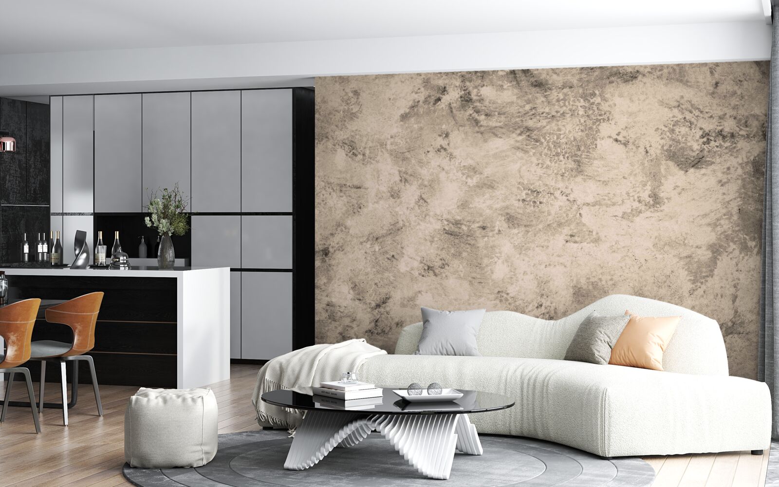 Фотошпалери будівництво бетонних бар'єрів