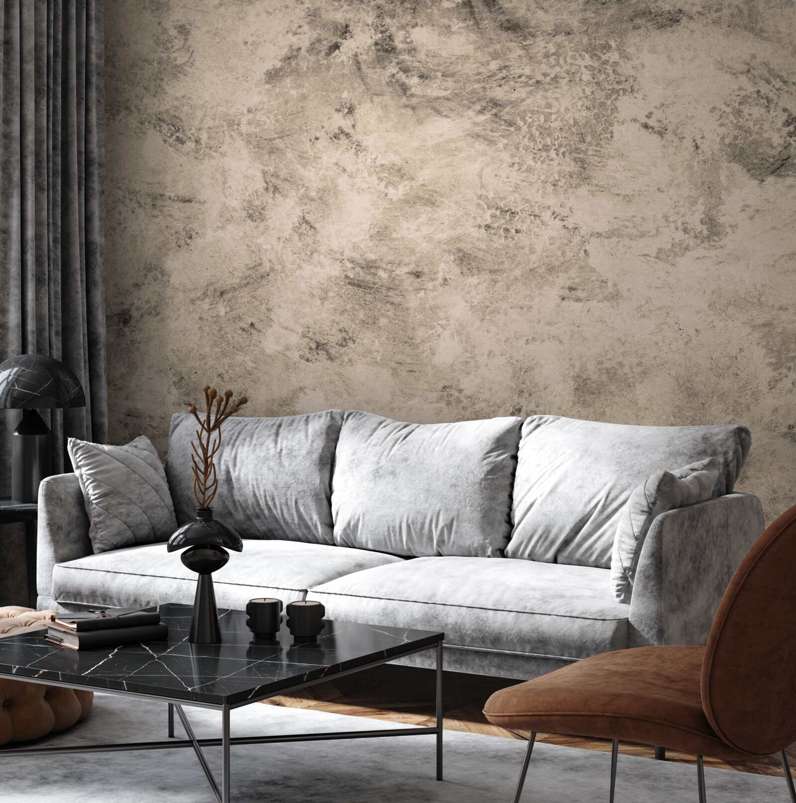 Фотошпалери будівництво бетонних бар'єрів