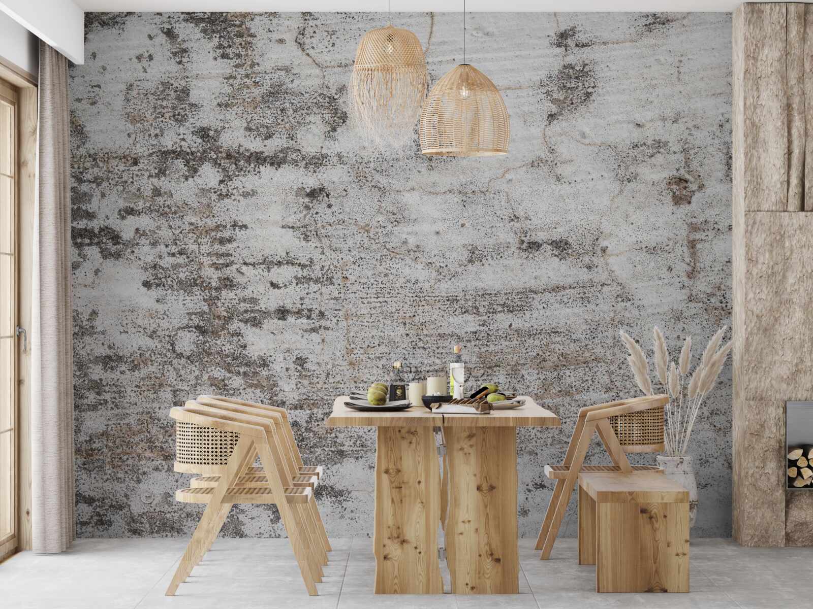 Фотошпалери Сліди стертої фарби