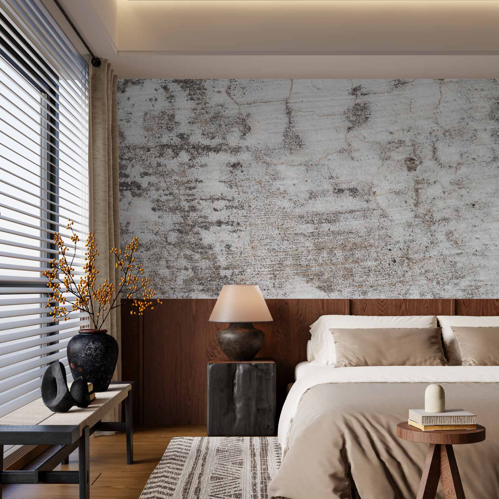 Фотошпалери Сліди стертої фарби