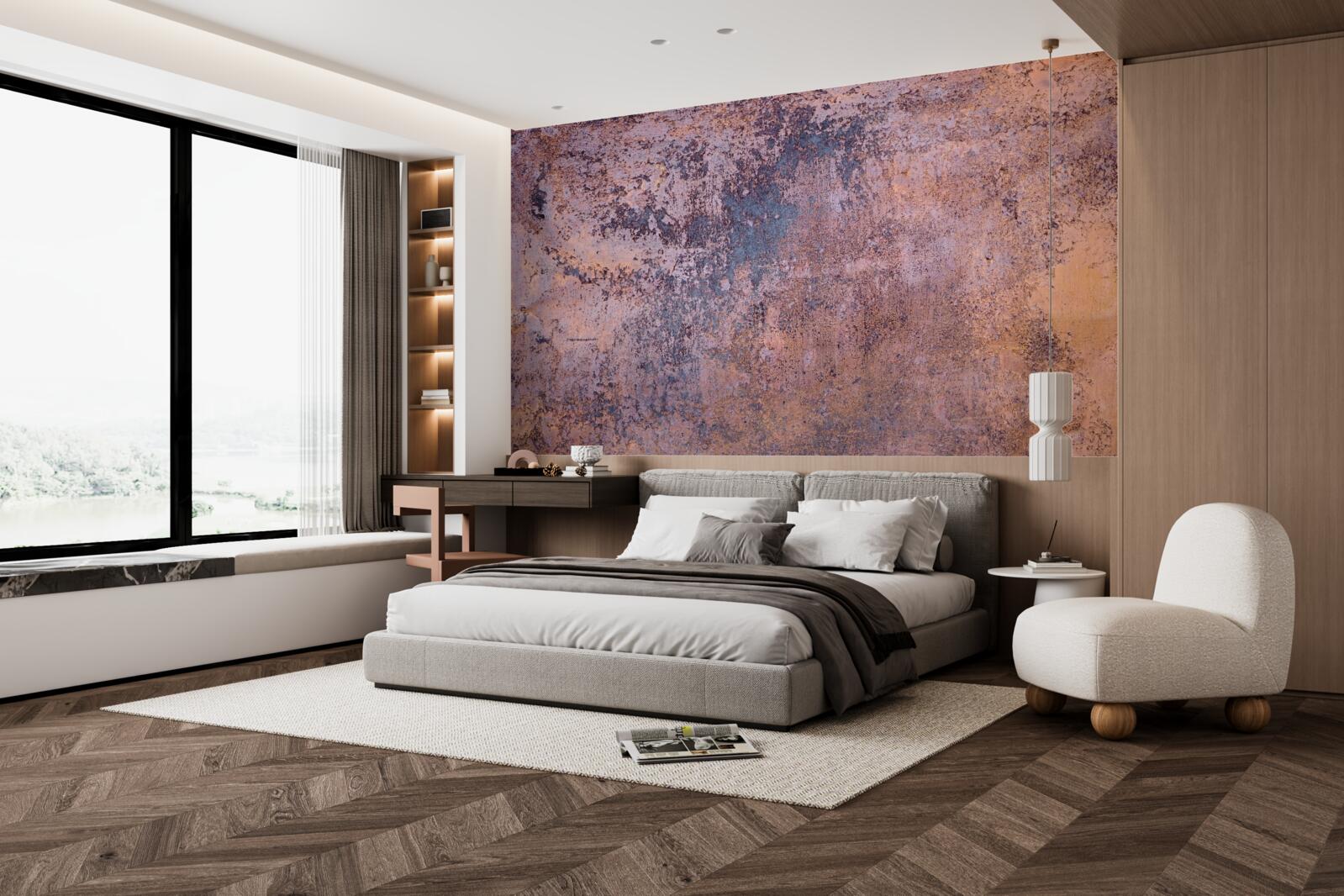 Фотошпалери стара іржа на металі