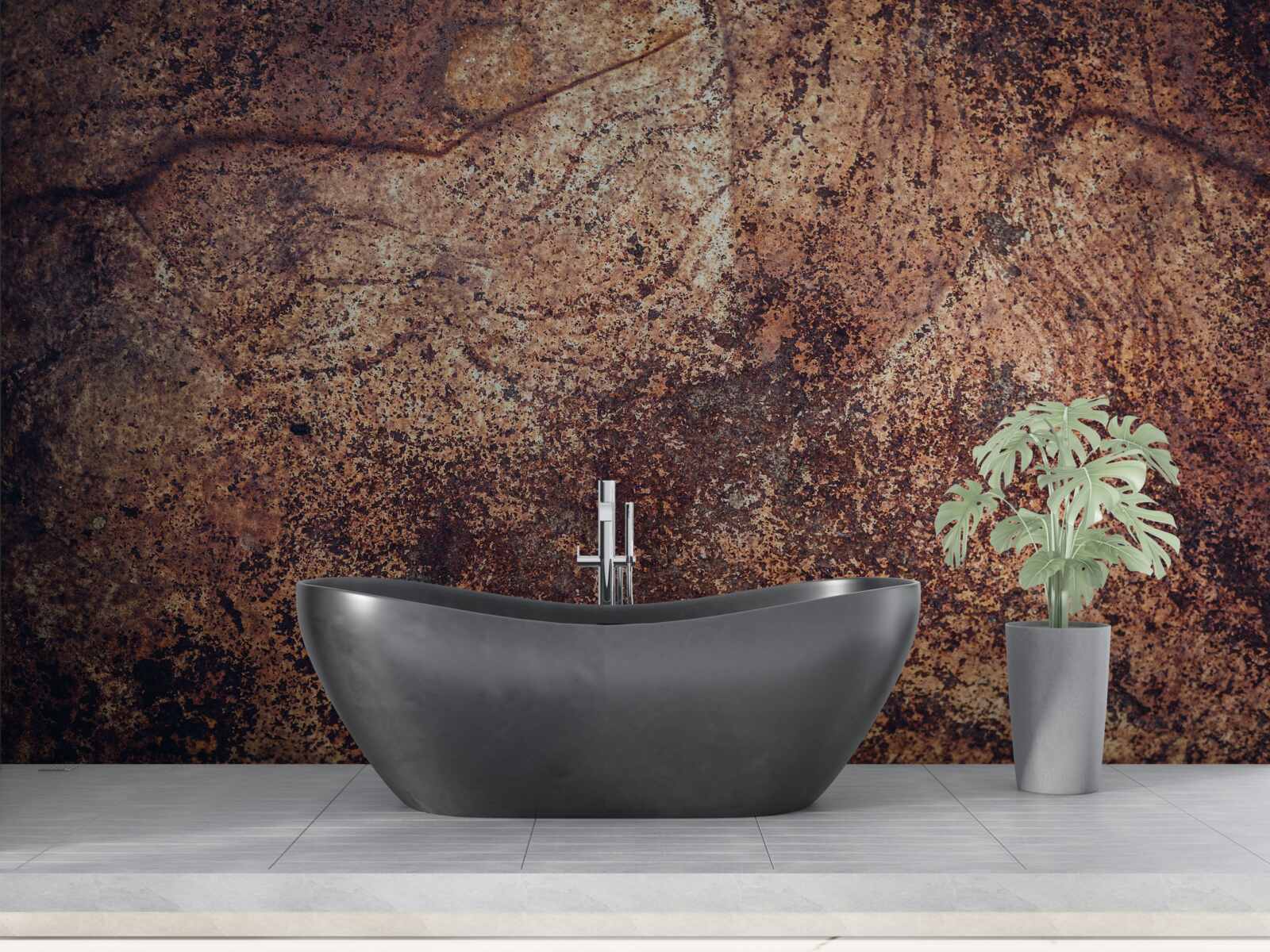 Фотошпалери потемнілі ділянки іржі