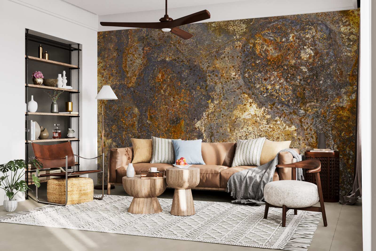 Фотошпалери фарба, яка потріскалася і починає лущитися