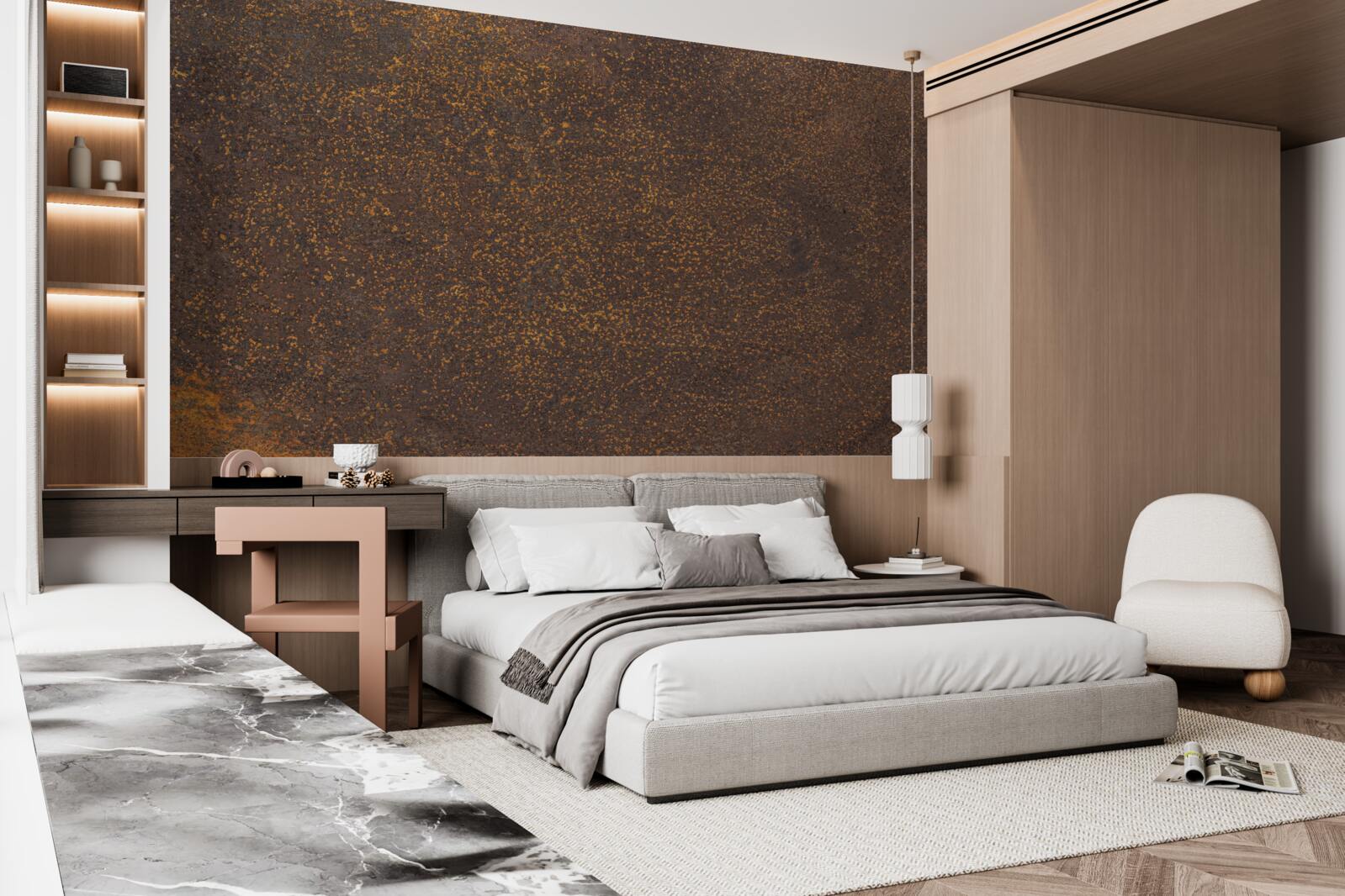 Фотошпалери стародавній окислений метал