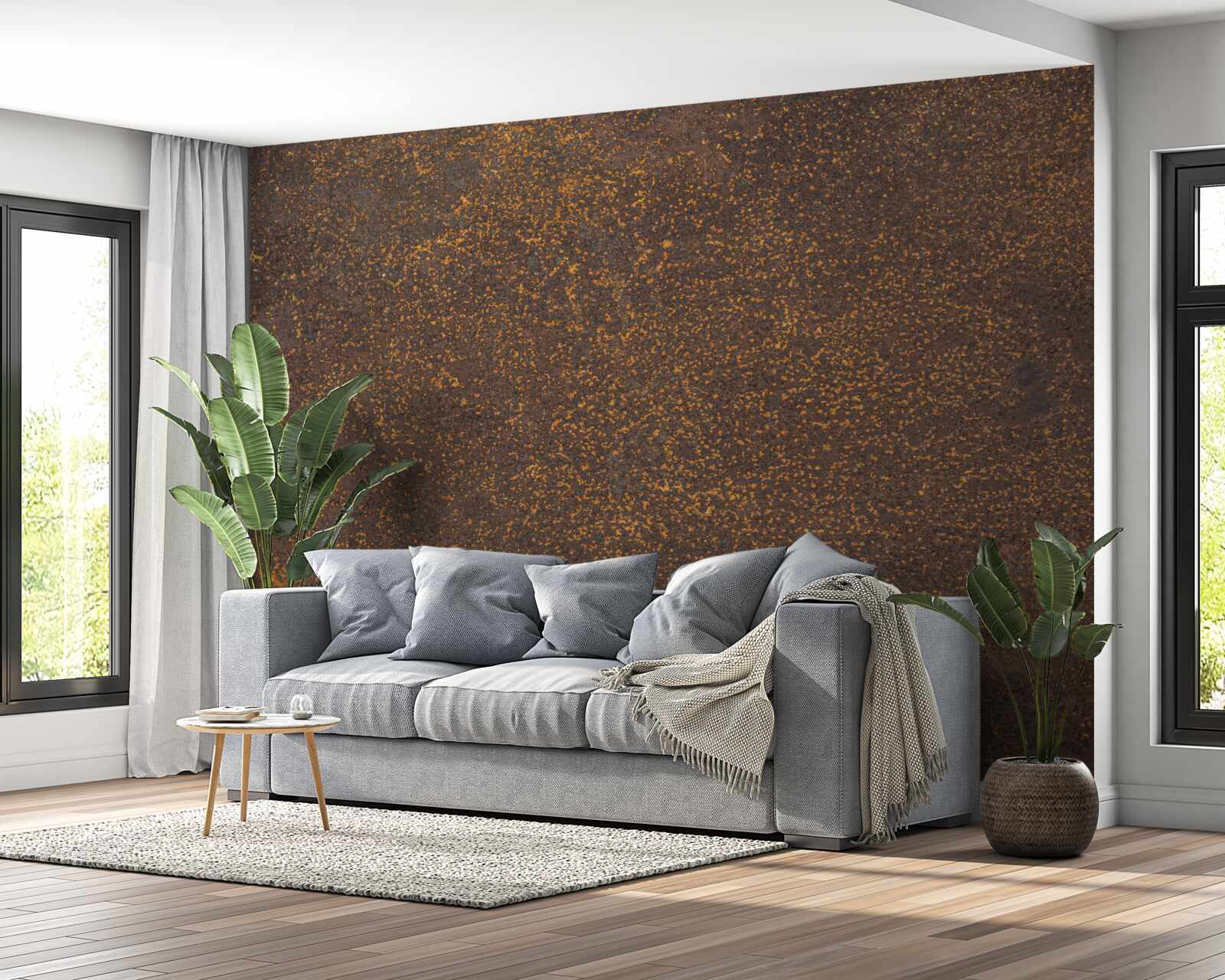 Фотошпалери стародавній окислений метал