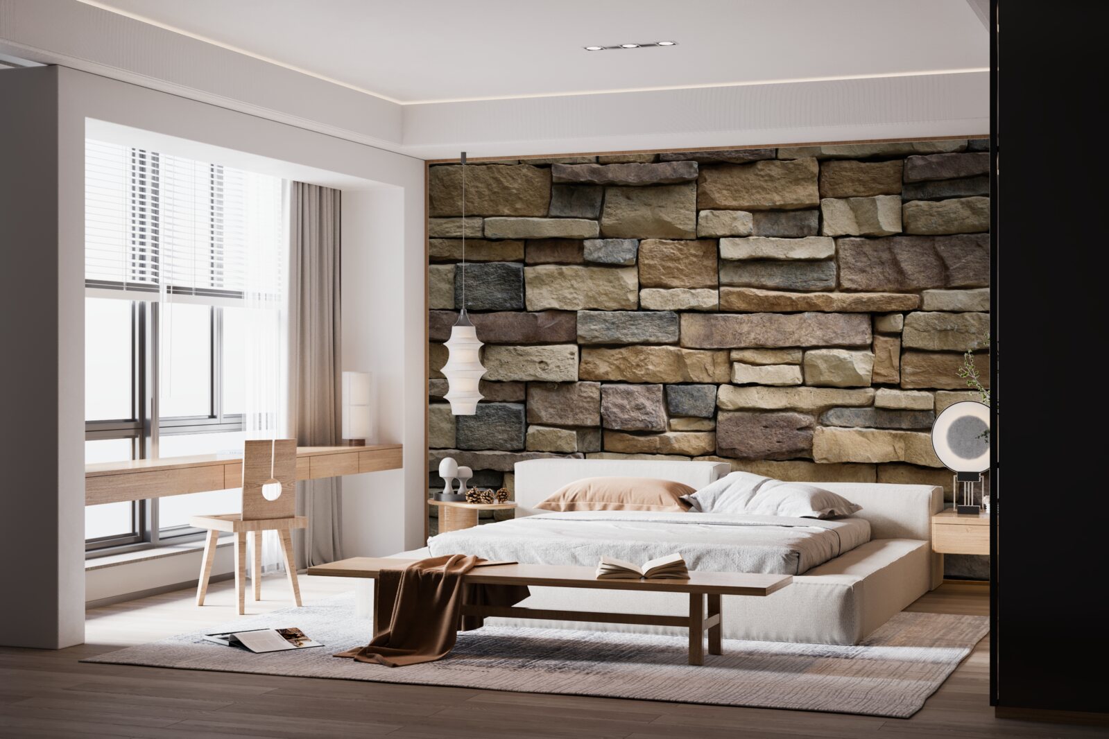 Фотошпалери чотири варіанти пісковика