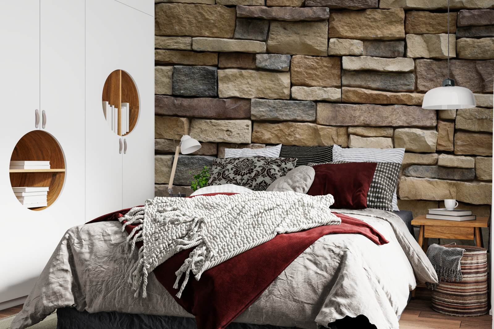 Фотошпалери чотири варіанти пісковика