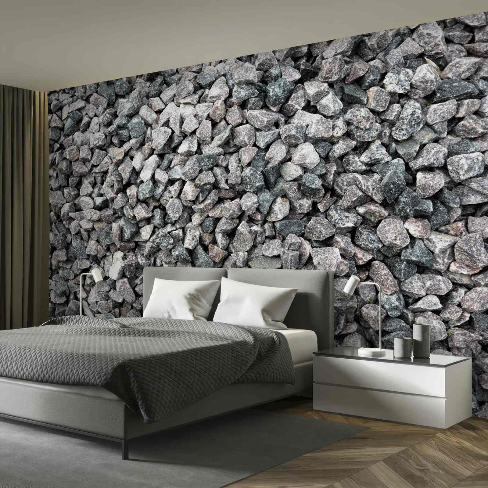 Фотошпалери багато сірих каменів