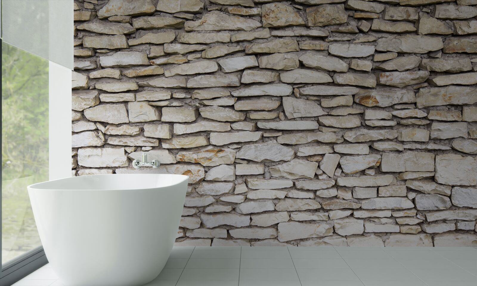 Фотошпалери Стіна зі старого фактурного каменю