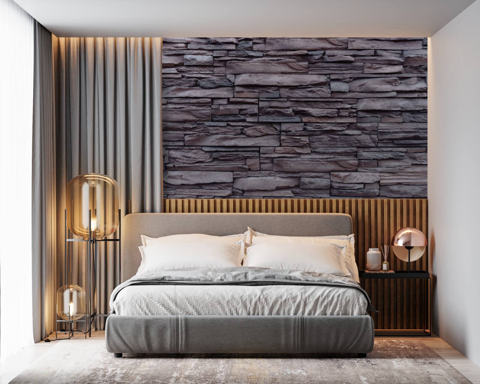 Фотошпалери фон гірського хребта