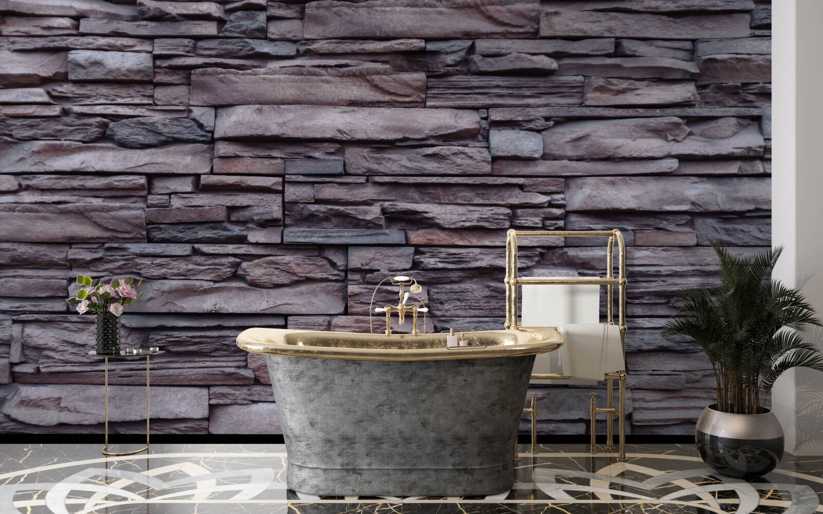 Фотошпалери фон гірського хребта