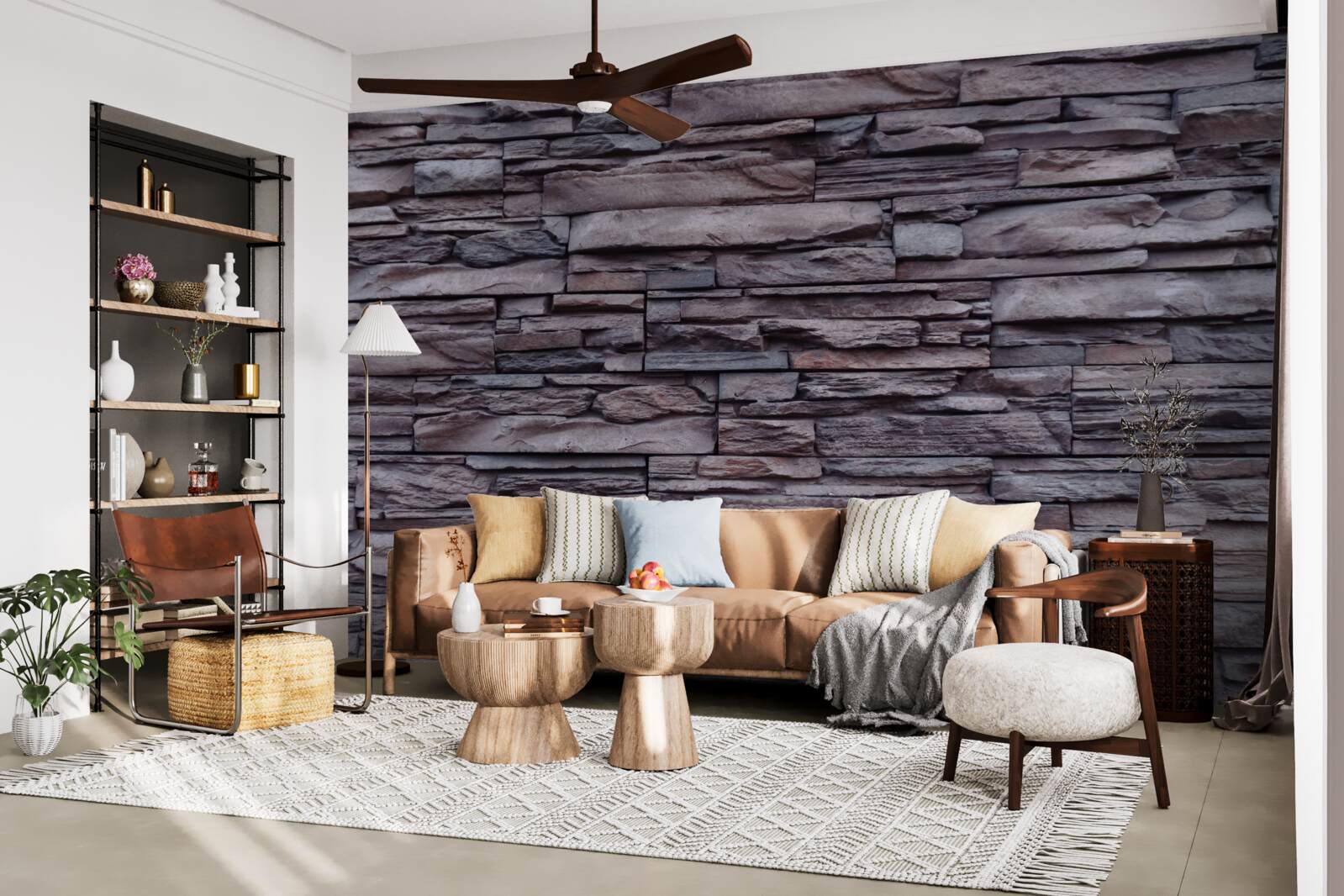 Фотошпалери фон гірського хребта