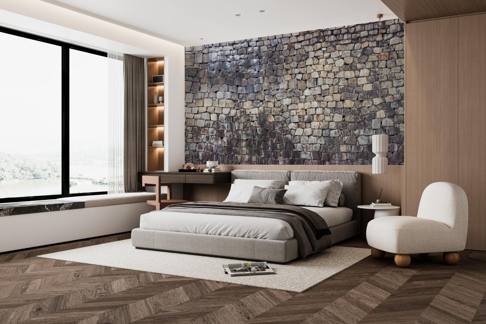 Фотошпалери Середньовічна стіна зі старого каменю