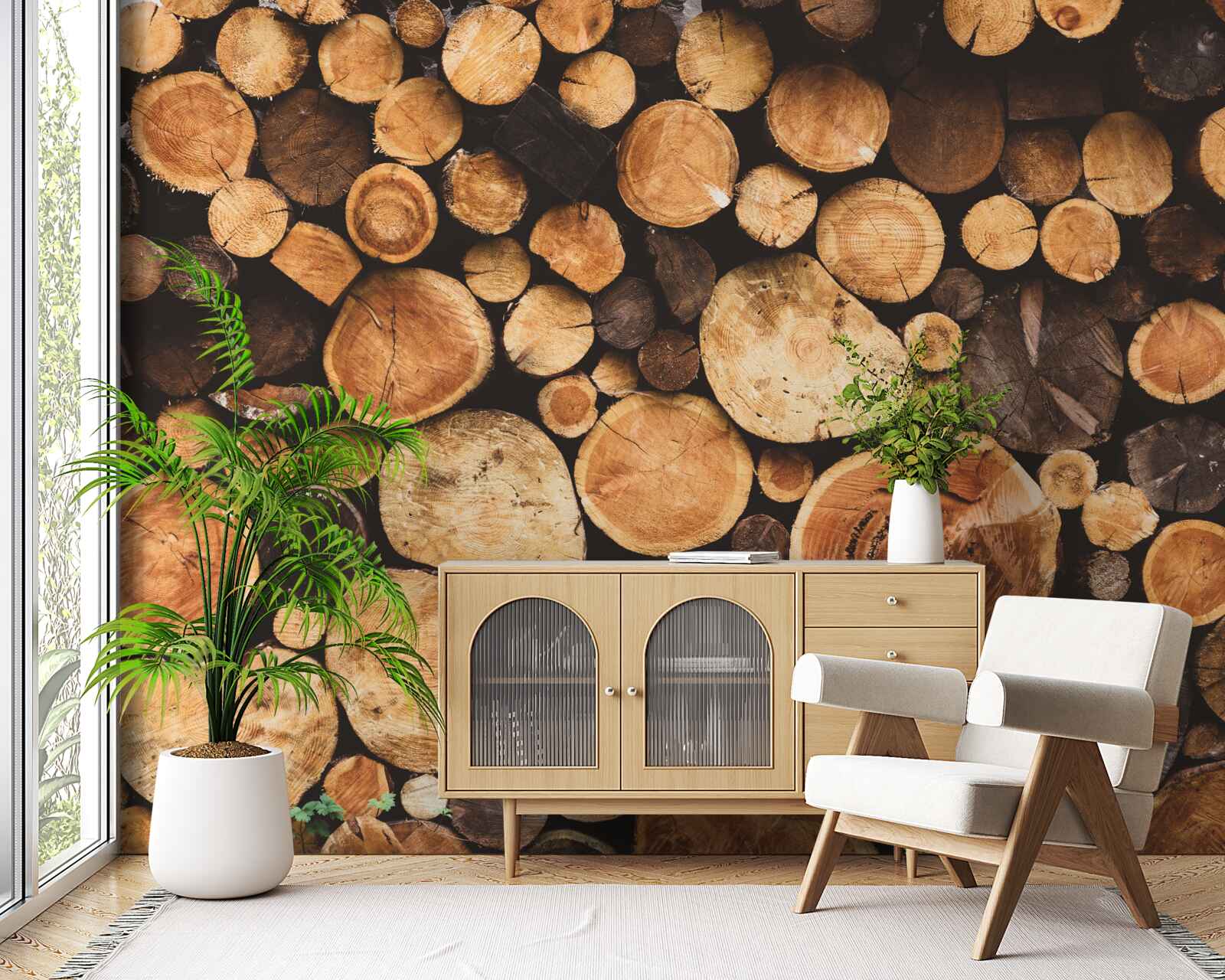 Фотошпалери суцільні рубки