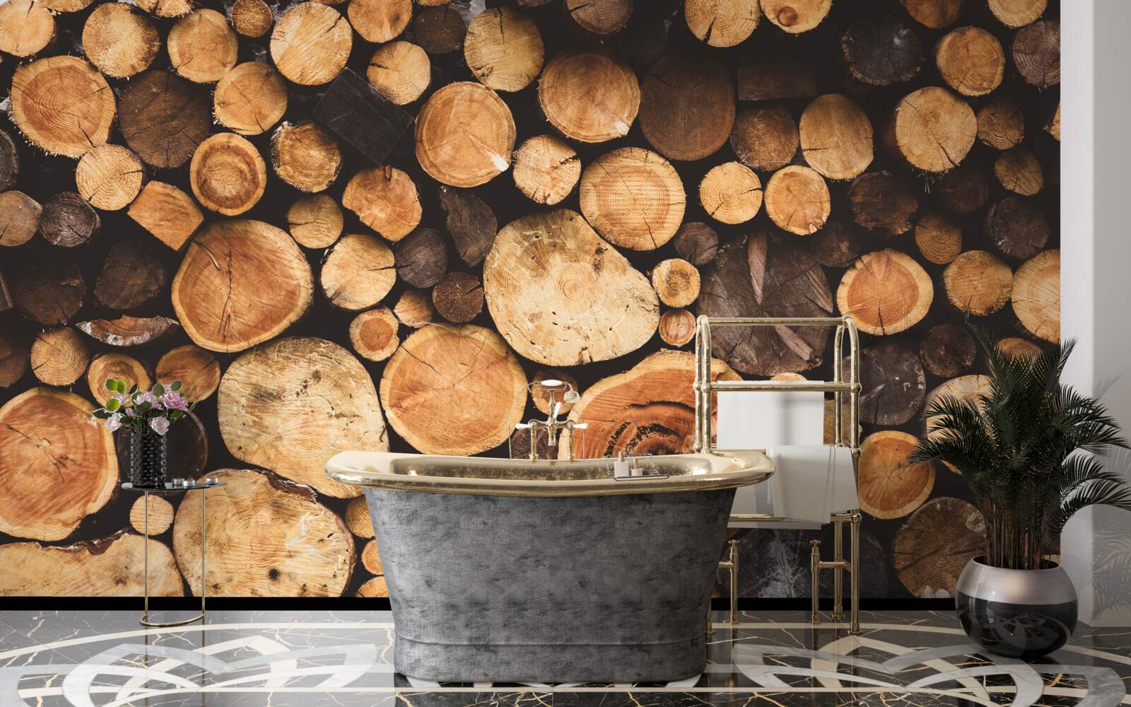 Фотошпалери суцільні рубки