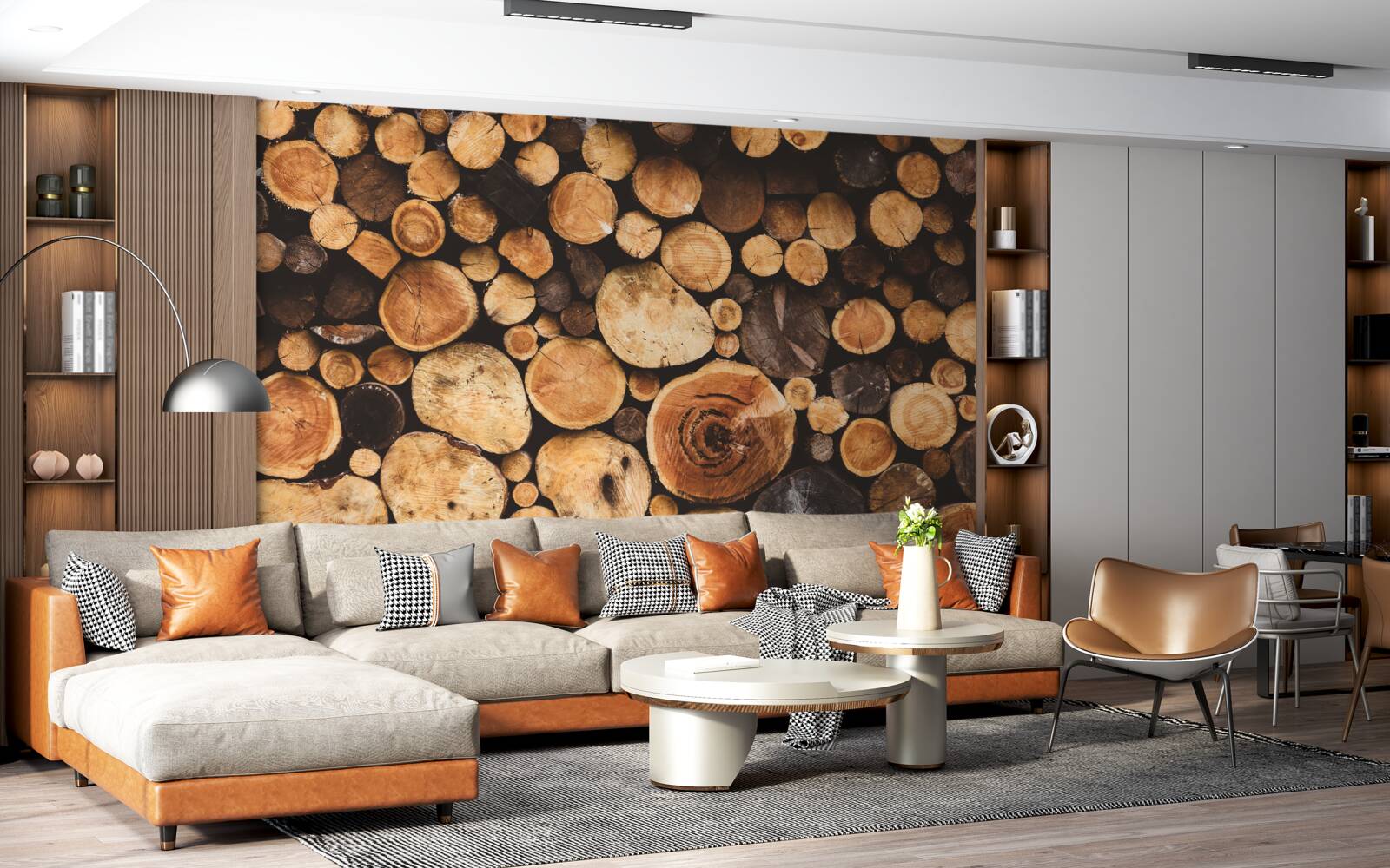 Фотошпалери суцільні рубки