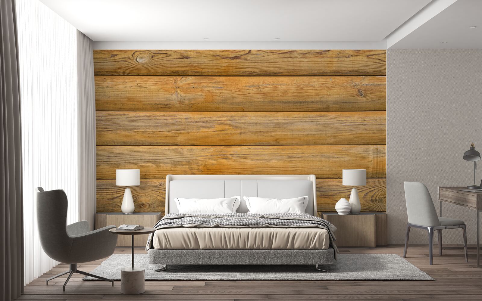 Фотошпалери Стіна викладена тюками