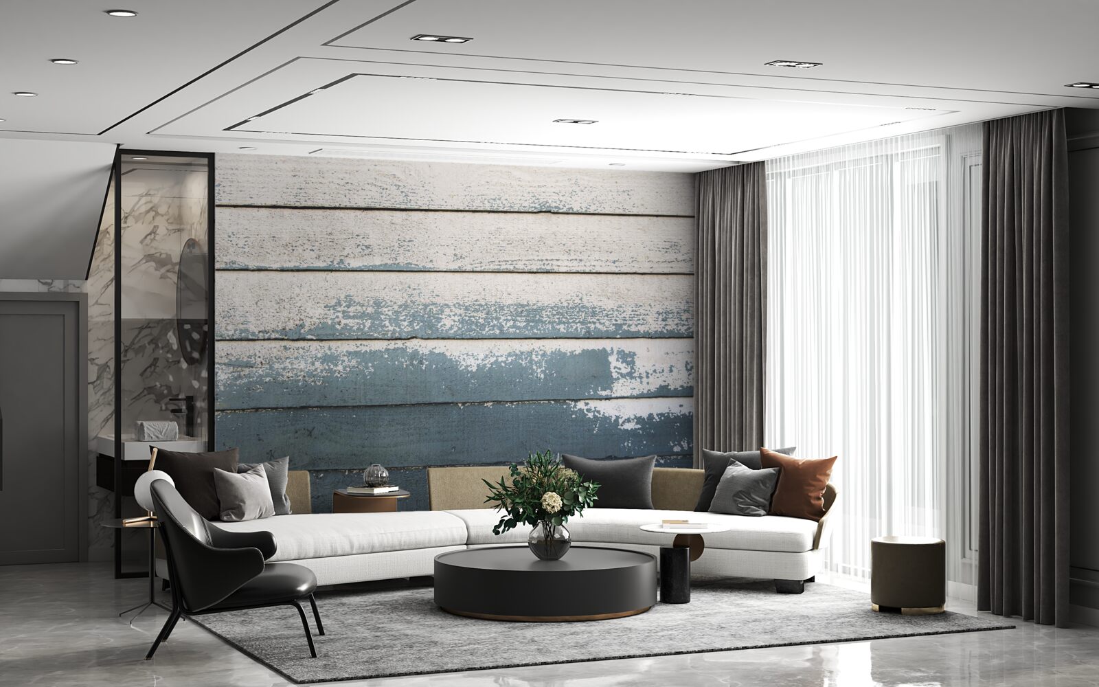 Фотошпалери стара дерев'яна панель, яка втратила своє покриття