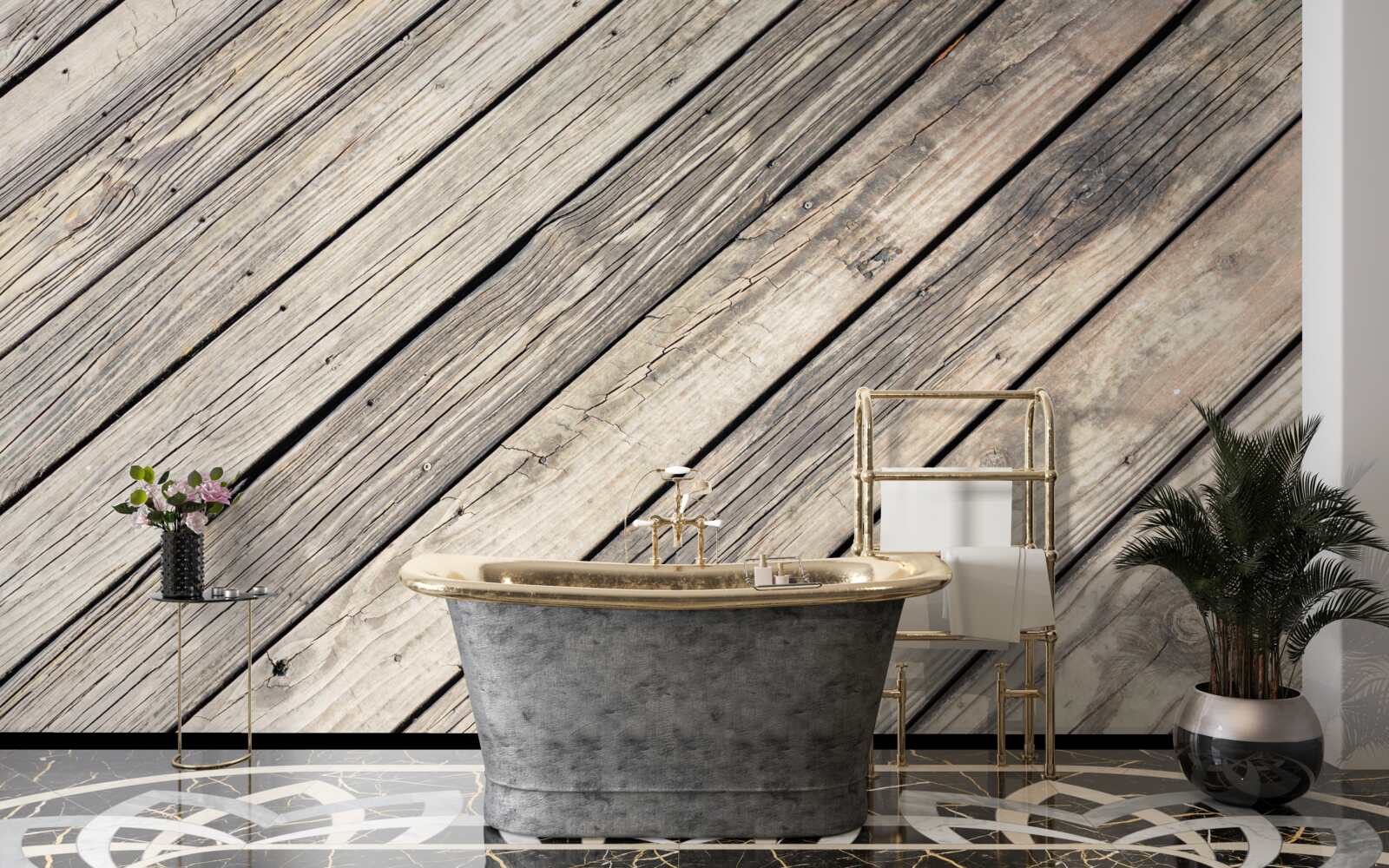 Фотошпалери дерев'яне тло зі старих дощок