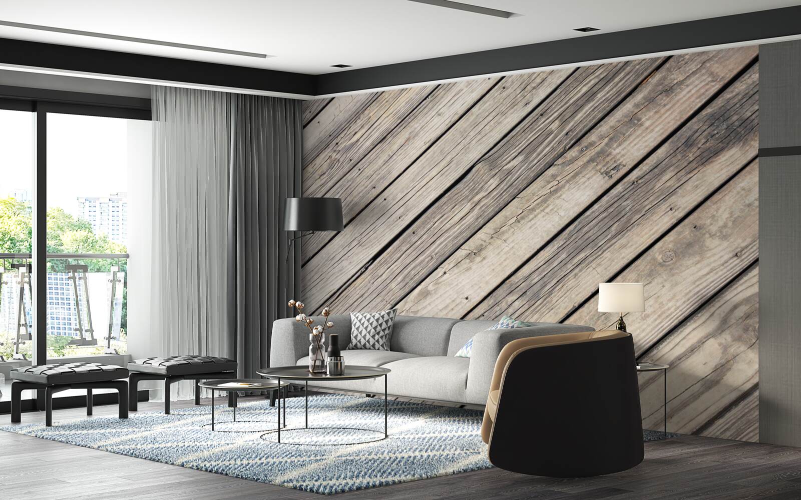 Фотошпалери дерев'яне тло зі старих дощок