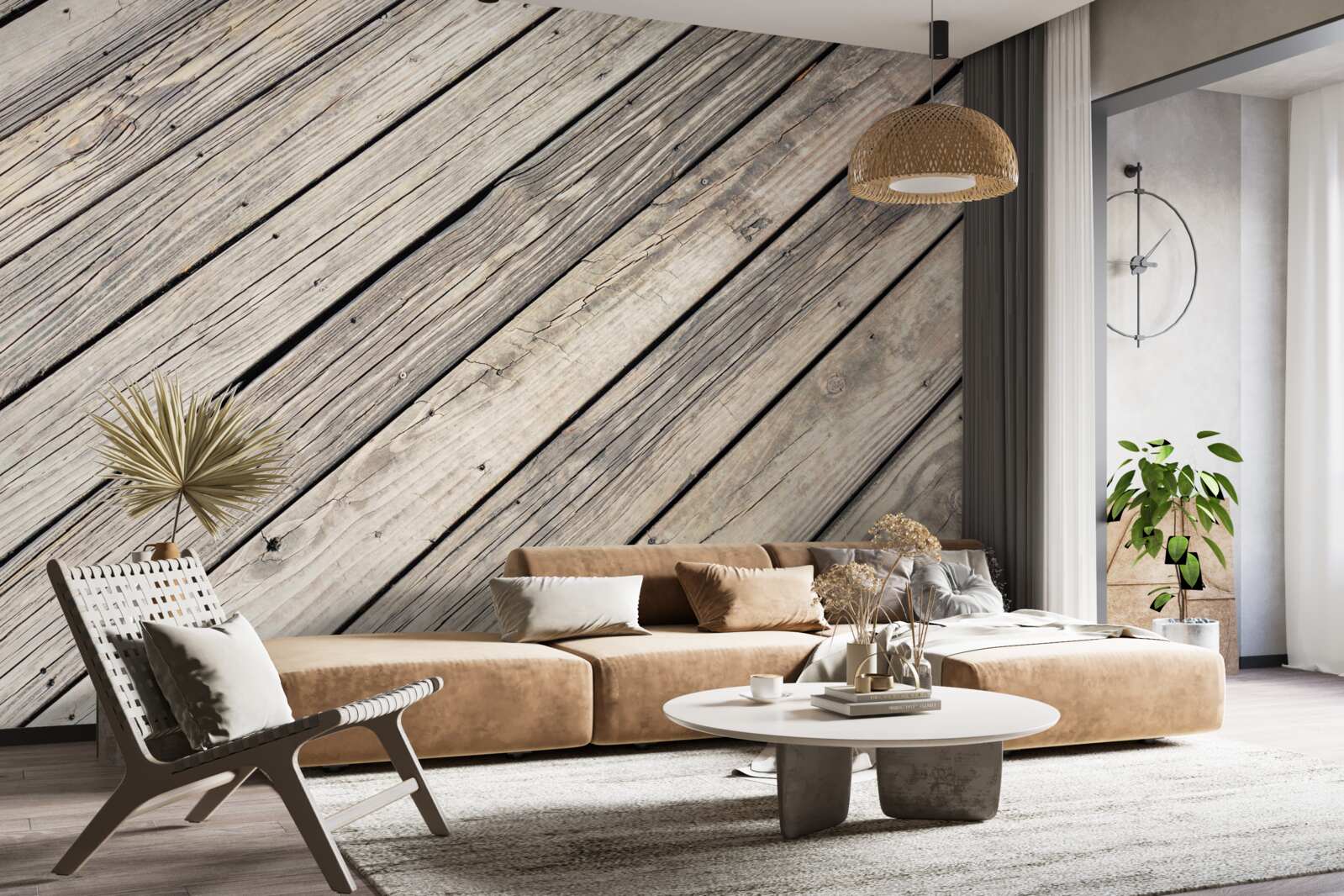 Фотошпалери дерев'яне тло зі старих дощок