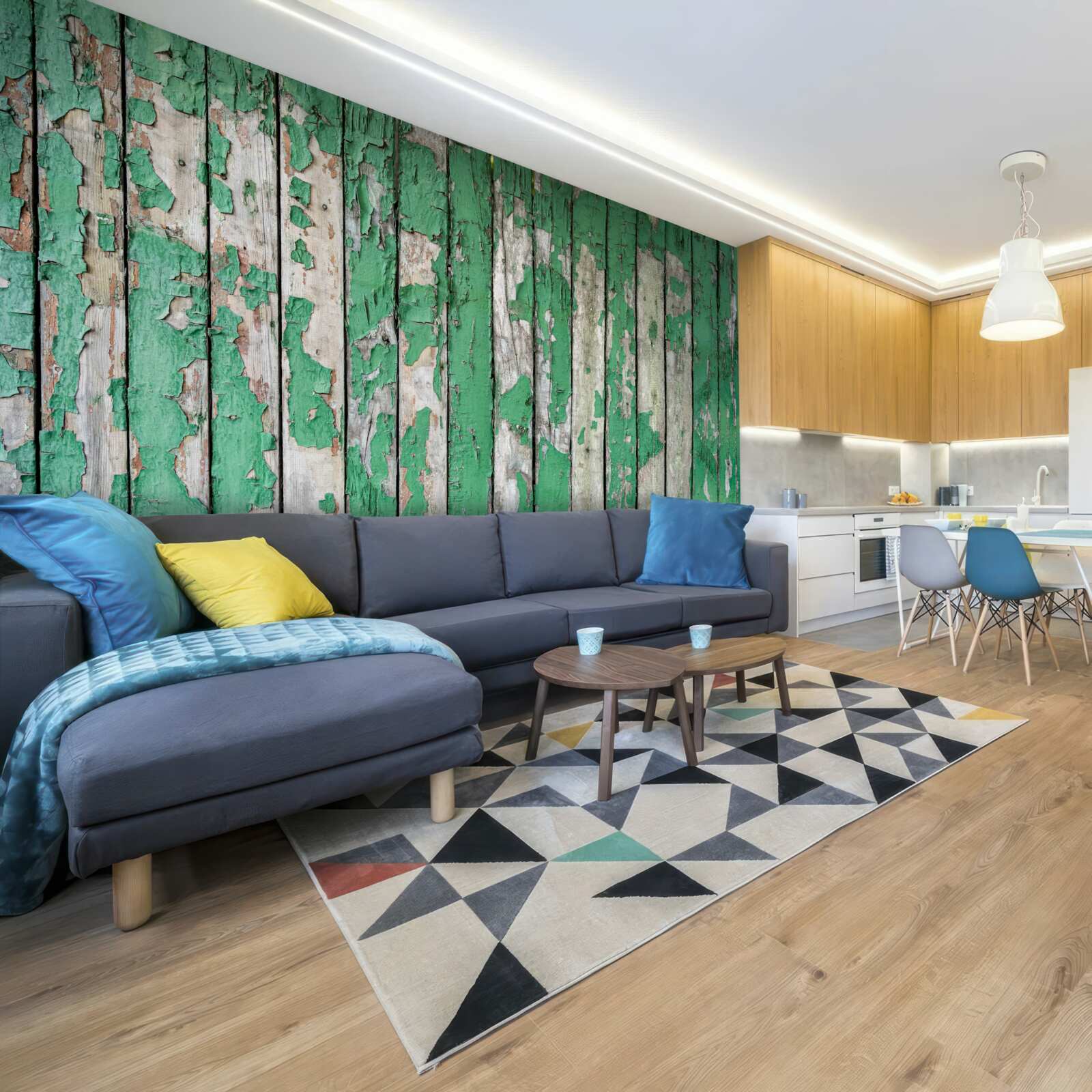 Фотошпалери паркан, який втратив своє зелене сяйво