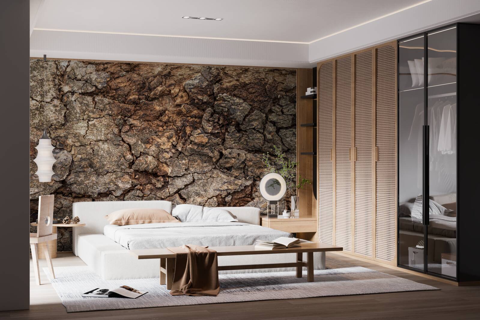 Фотошпалери автентична дерев'яна шкіра