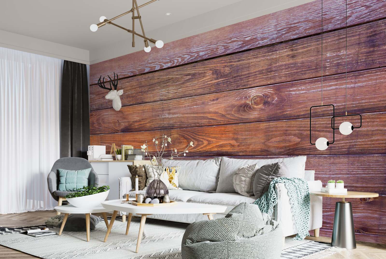 Фотошпалери структура дерев'яної дошки