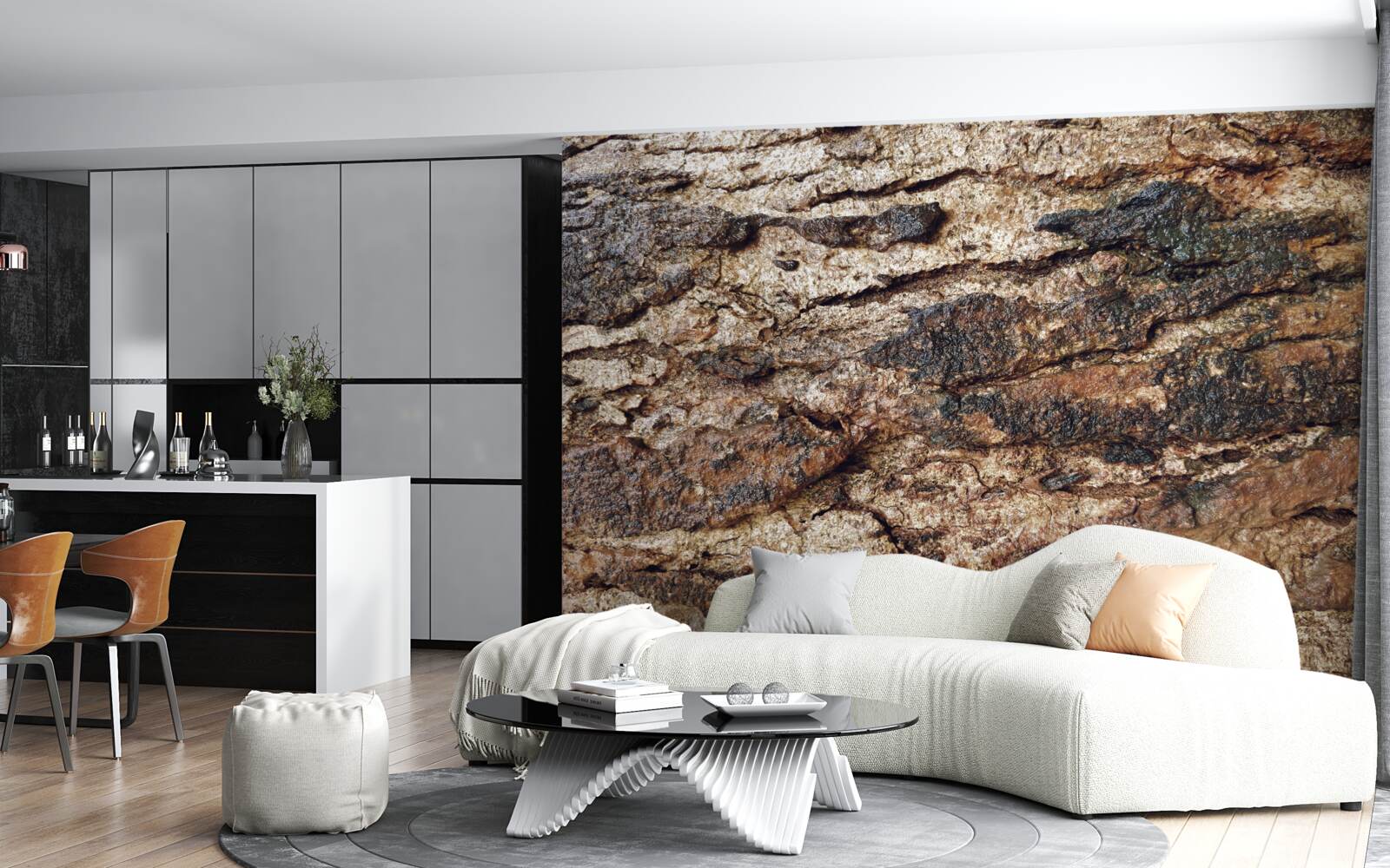 Фотошпалери приваблива натуральна шкіра