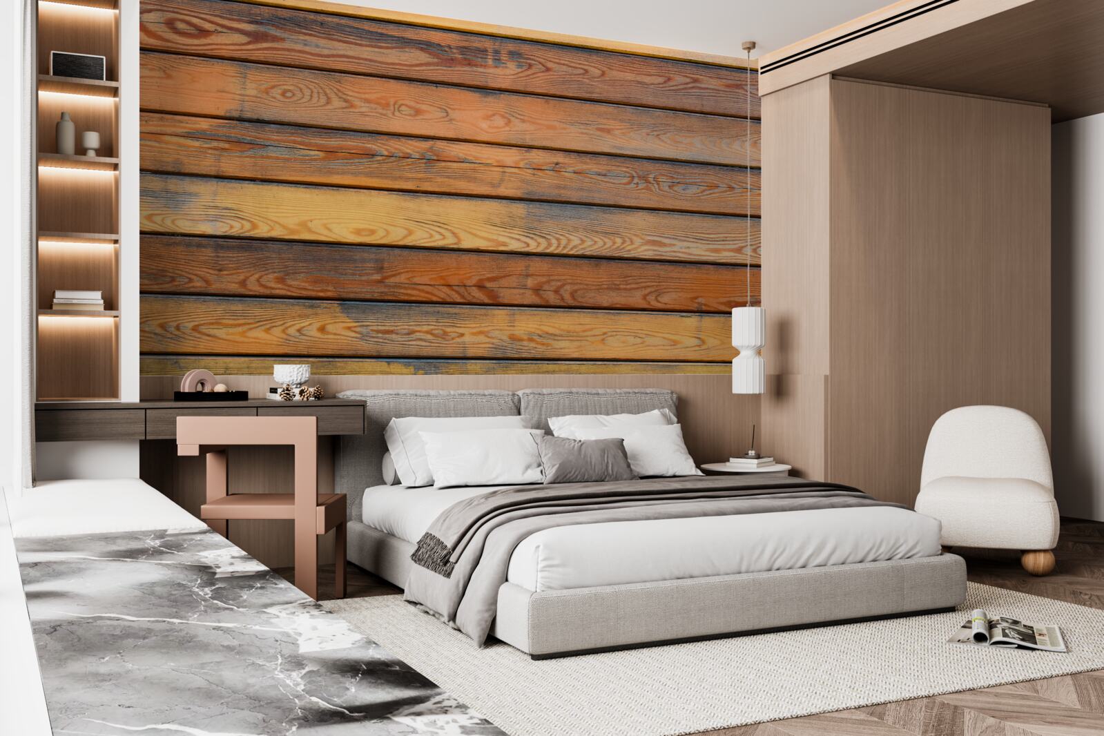 Фотошпалери антикварні дерев'яні дошки