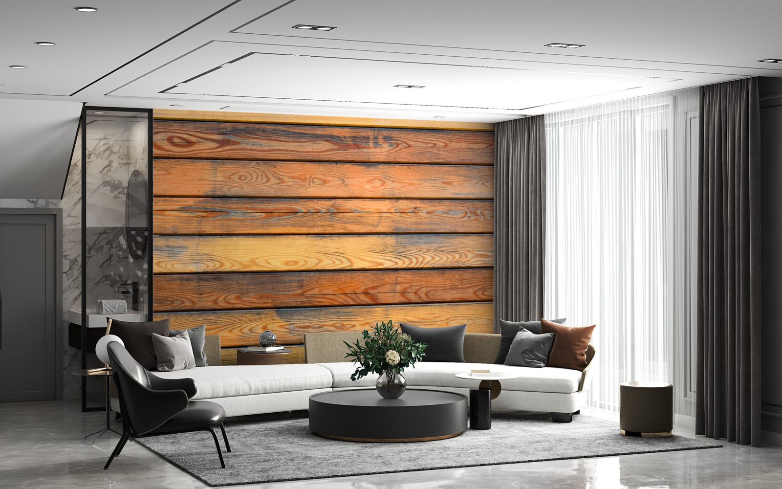 Фотошпалери антикварні дерев'яні дошки