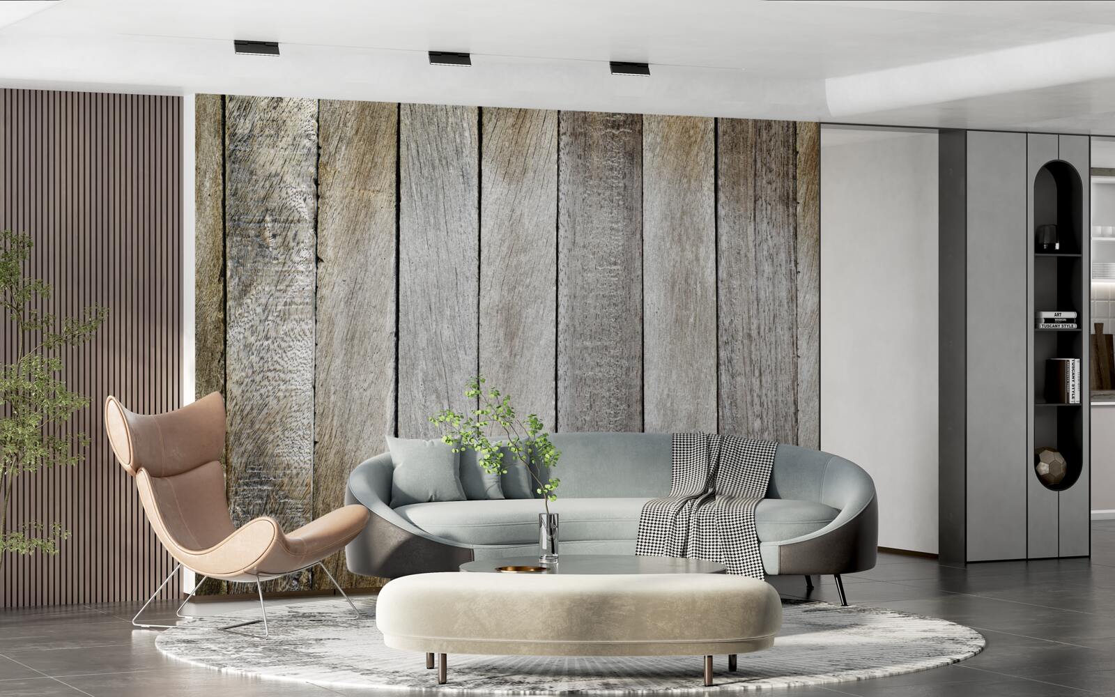 Фотошпалери паркетна дошка з ефектом старіння