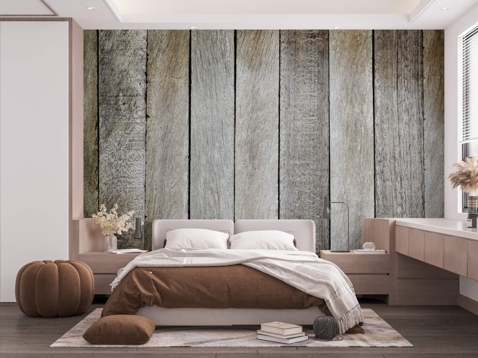 Фотошпалери паркетна дошка з ефектом старіння