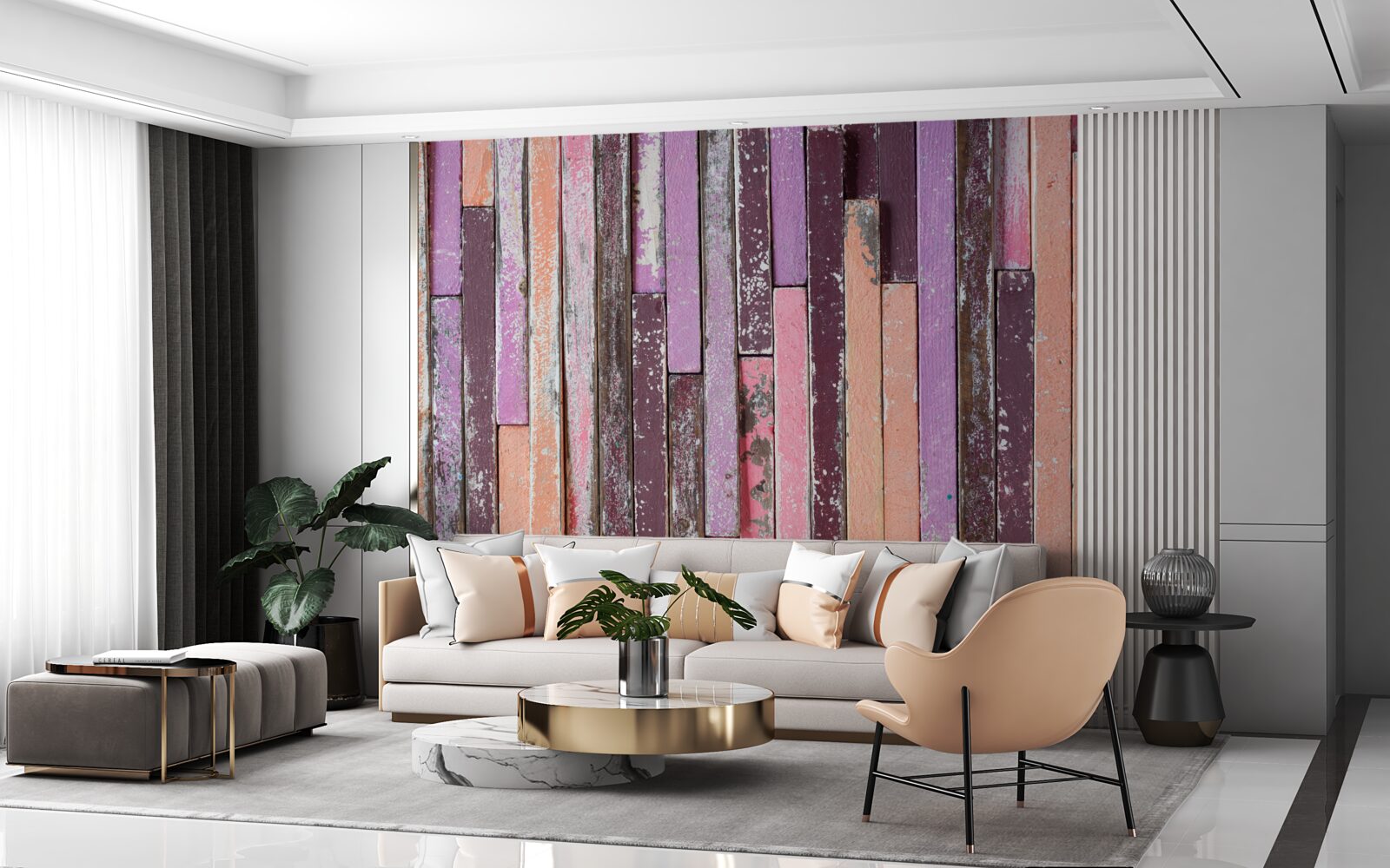 Фотошпалери дерев'яні паркетні планки різних кольорів з давніх часів