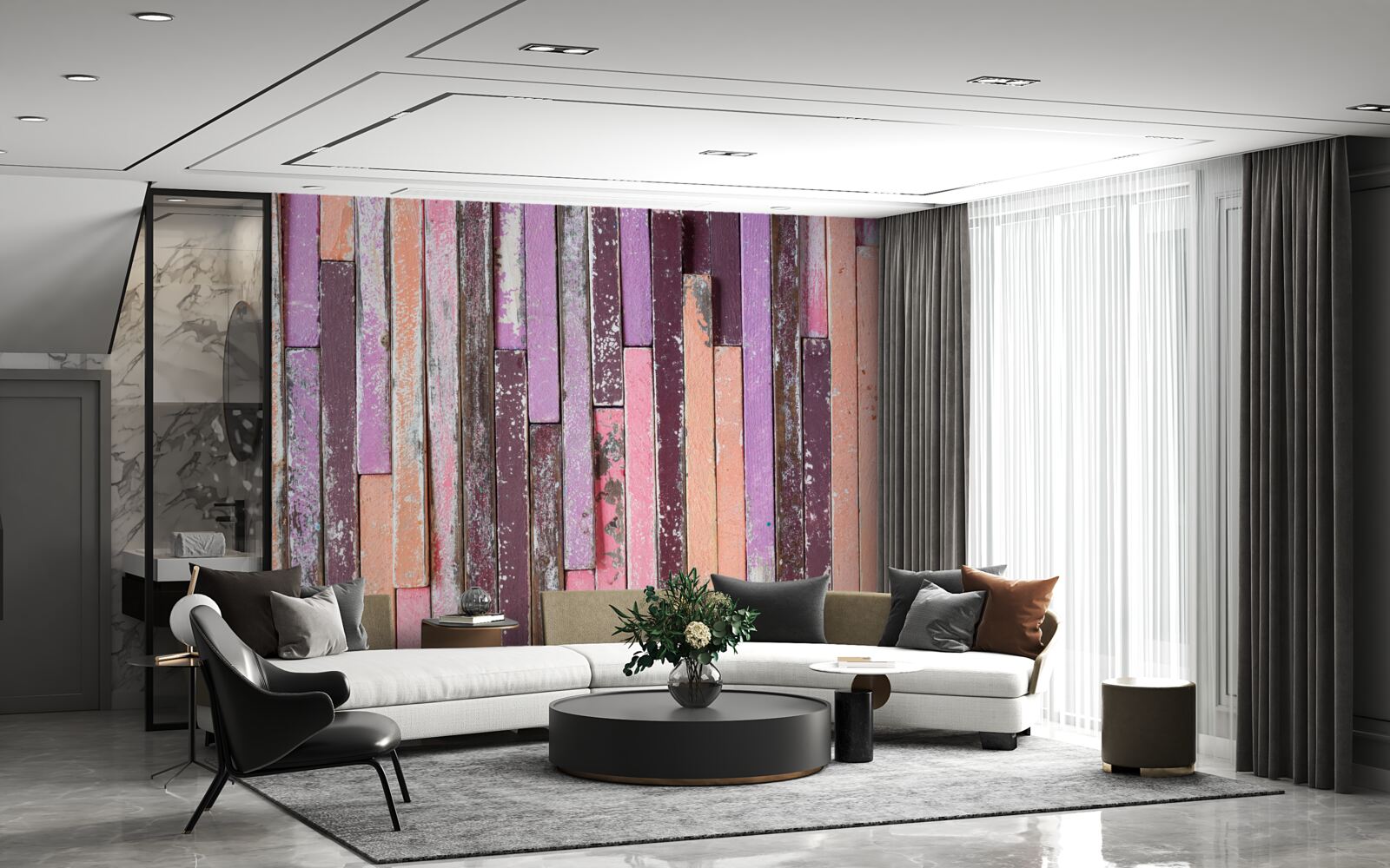 Фотошпалери дерев'яні паркетні планки різних кольорів з давніх часів