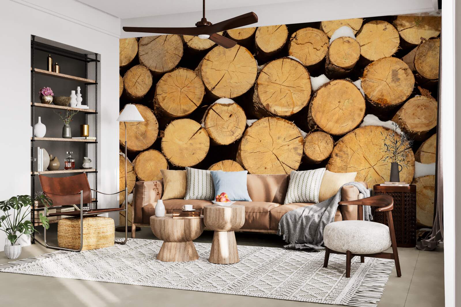 Фотошпалери дбайлива вирубка дерев