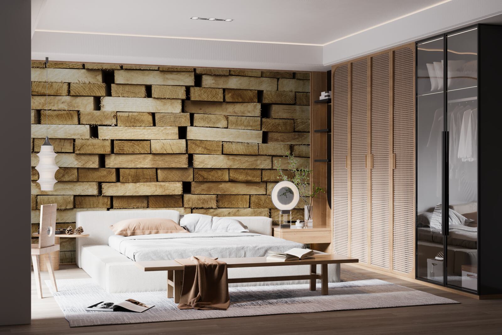 Фотошпалери брукована стіна