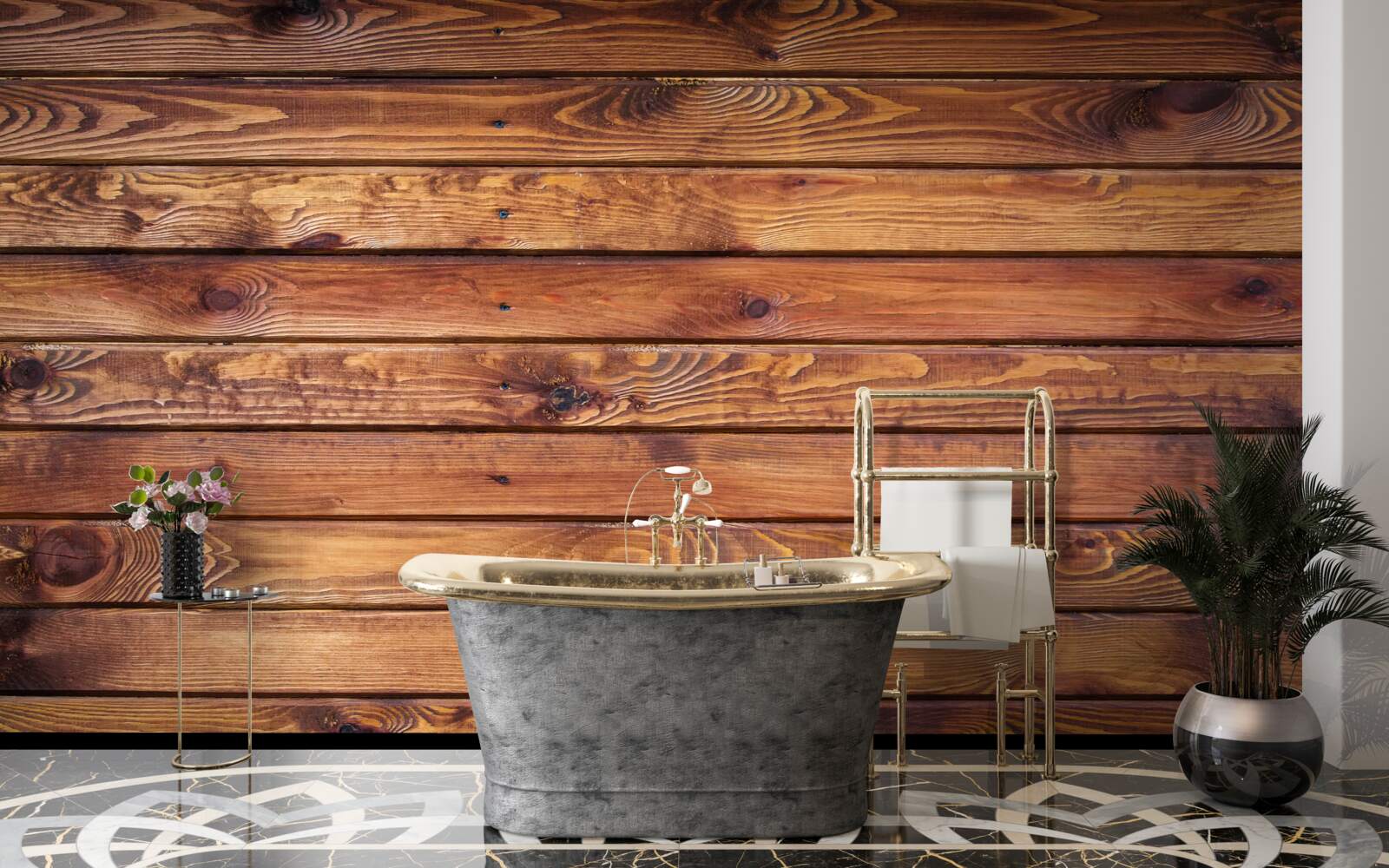 Фотошпалери натуральна текстура дерева