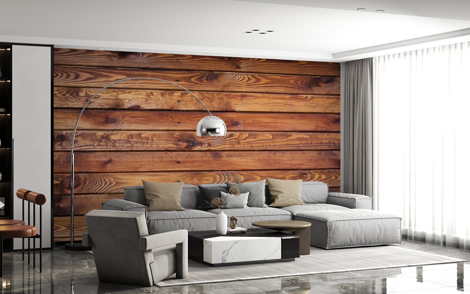 Фотошпалери натуральна текстура дерева