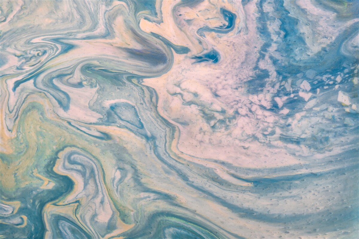 Фотошпалери різнокольорові абстрактні лінії, що рухаються плавними траєкторіями