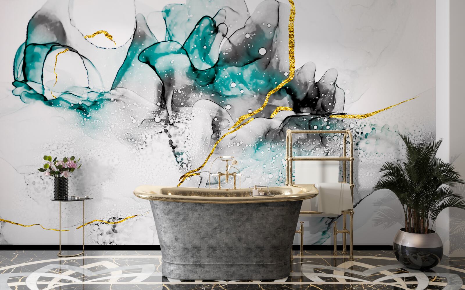 Фотошпалери рідкий акрил