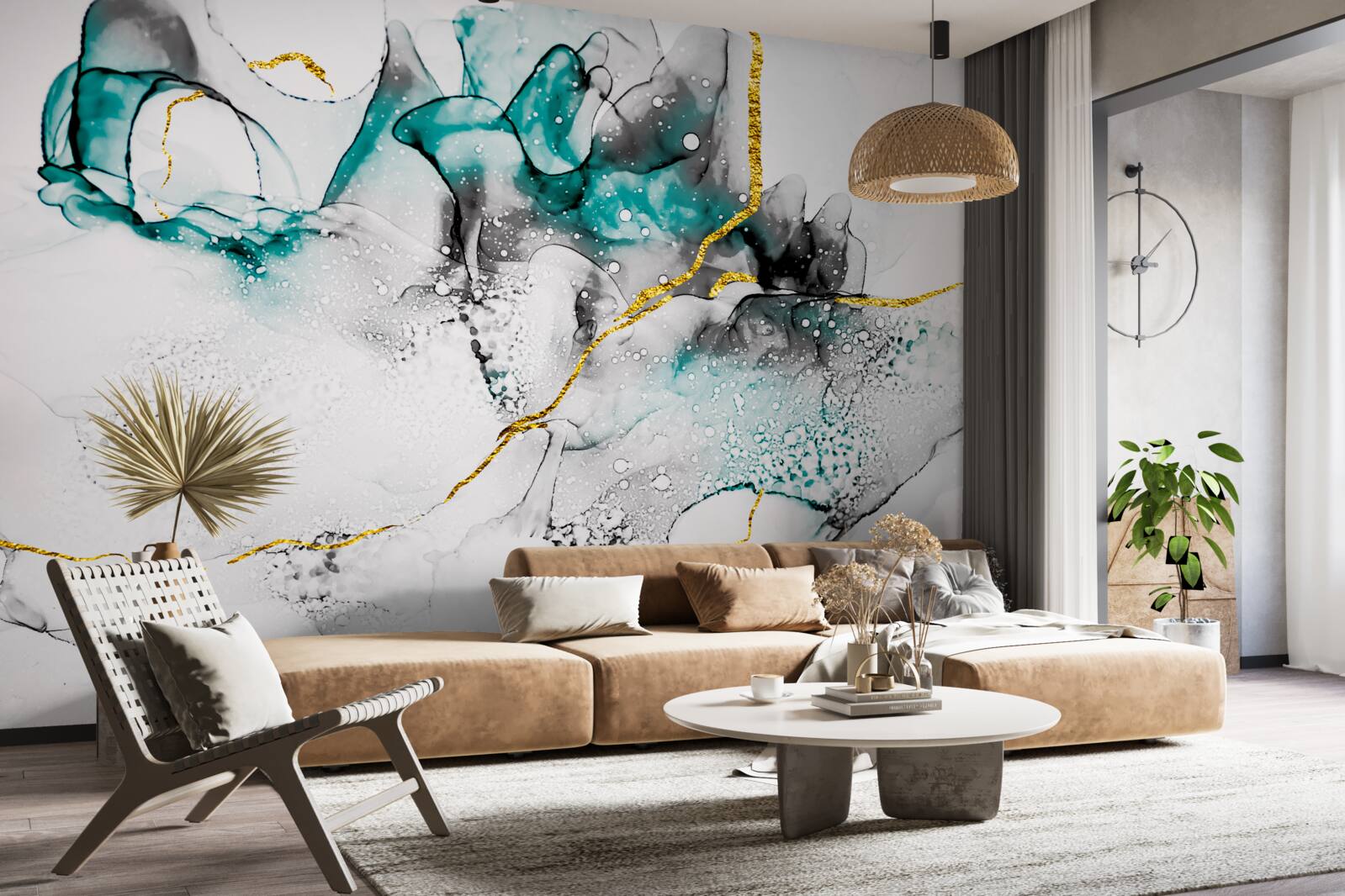 Фотошпалери рідкий акрил